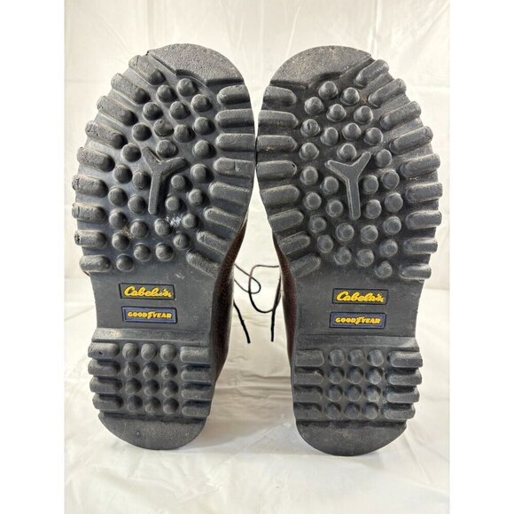 Cabela’s  Mens Insulated Work Leather Boots Size 9.5 - Picture 6 of 12